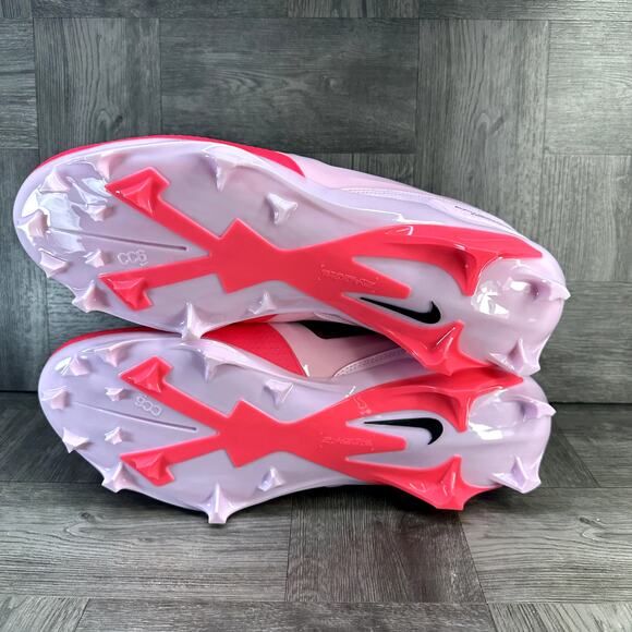 Nike Alpha Menace 4 Pro NRG Football Cleats Men's 9 Racer Pink Grey - Picture 7 of 8